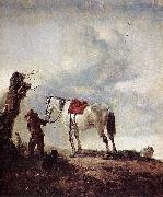 Philips Wouwerman The grey. France oil painting artist